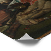 Merrymakers op Shrovetide door Hals - Poster (Hoek)