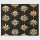 Merrymoore Magical Snowflake Unieke Kerstmis Cadeaupapier (Vlak)