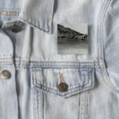 Mers El-Kebir, Algerije Vierkante Button 5,1 Cm (In situ)
