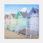 Mersea Island Beach Huts Magneet (Voorkant)