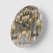 Merseburg pijplijn, orgaanklok met Romeinse cijfer Ronde Klok (Hoek)