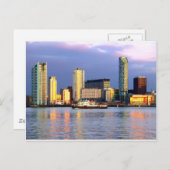 Mersey Ferry & LIverpool Waterfront Briefkaart (Voorkant / Achterkant)