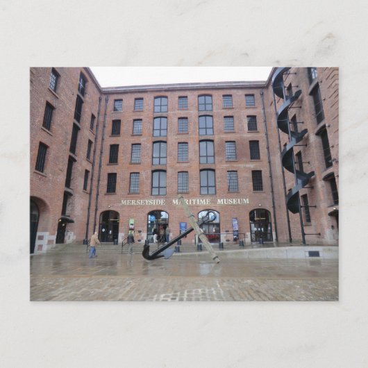 Merseyside Maritime Museum Briefkaart (Voorkant)