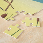 Mersia eiland Essex reisposter Legpuzzel (Zijkant)