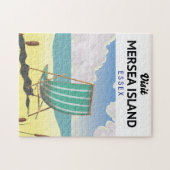 Mersia eiland Essex reisposter Legpuzzel (Horizontaal)