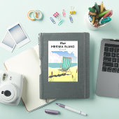 Mersia eiland Essex reisposter Sticker (iPad Cover)