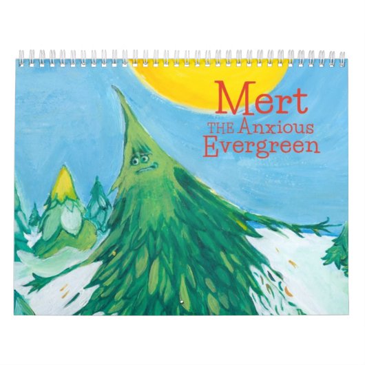 Mert de woedende Evergreen kalender (Hoes)