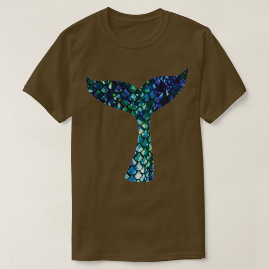 Mertail Mermaid tail T-shirt (Design voorkant)