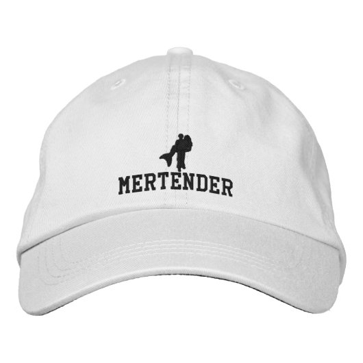 Mertender-Pet Geborduurde Pet (Voorkant)