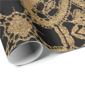 Mertlock Old Fashion Black Beauty Cadeaupapier (Rol Hoek)