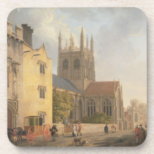 Merton College, Oxford, 1771 (olie op doek) Bier Onderzetter