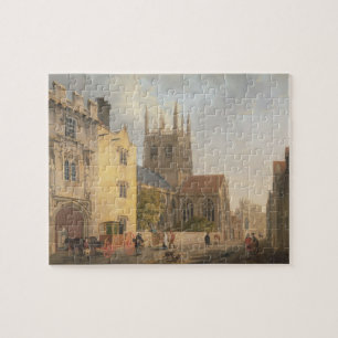 Merton College, Oxford, 1771 (olie op doek) Legpuzzel