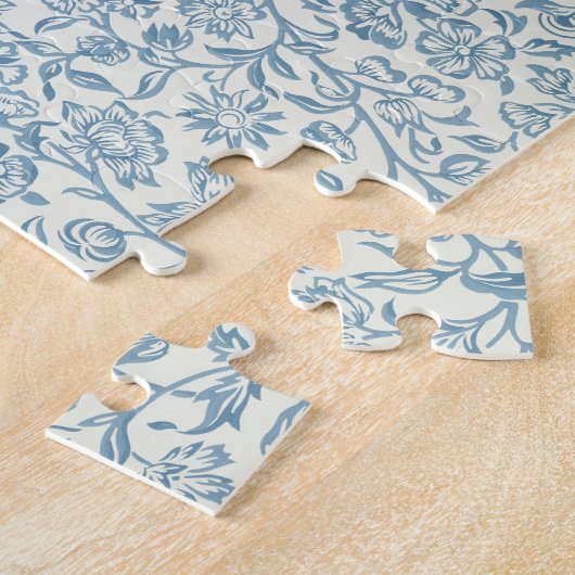 Merton, ontwerp voor behangpapier legpuzzel (Zijkant)