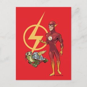 Merton & The Flash Briefkaart