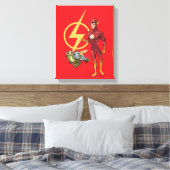 Merton & The Flash Canvas Afdruk (Insitu (Slaapkamer))