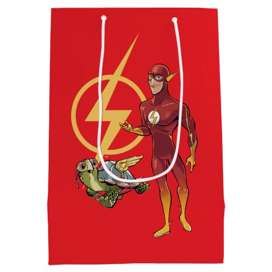 Merton & The Flash Medium Cadeauzakje (Achterkant)
