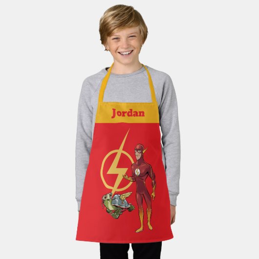 Merton & The Flash Schort (Gedragen)