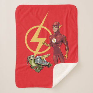Merton & The Flash Sherpa Deken