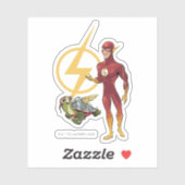 Merton & The Flash Sticker (Vel)