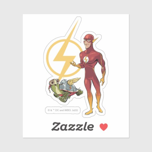 Merton & The Flash Sticker (Vel)