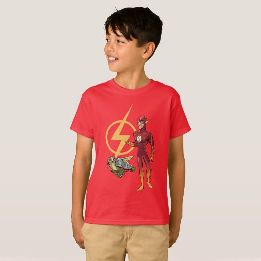 Merton & The Flash T-shirt (Voorkant volledig)