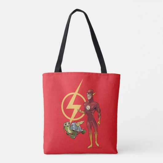 Merton & The Flash Tote Bag (Achterkant)