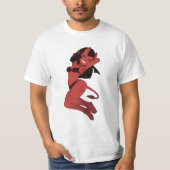Meru the succubus art t-shirt (Voorkant)