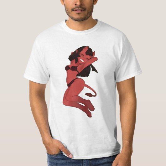 Meru the succubus art t-shirt (Voorkant)