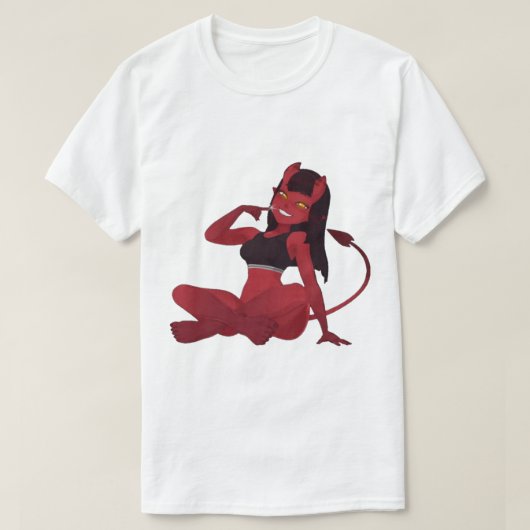Meru the succubus CANADA T-shirt (Design voorkant)