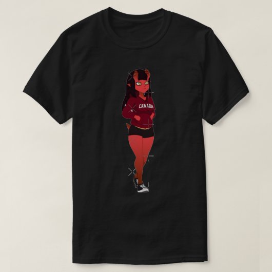 Meru The Succubus ova T-shirt (Design voorkant)