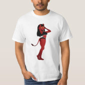 Meru the succubus schatje t-shirt (Voorkant)