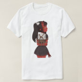 Meru the succubus shibari t-shirt (Design voorkant)