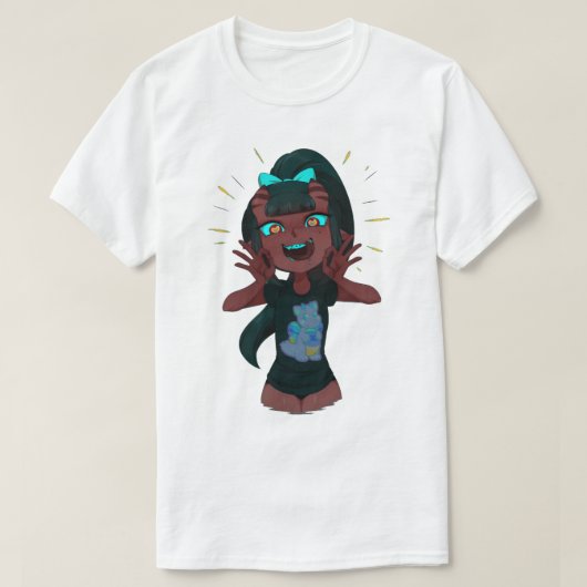Meru The Succubus Sticker T-shirt (Design voorkant)