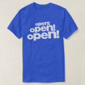 Mervyns Open Open Gift Halloween Day Thanksgi T-shirt (Design voorkant)