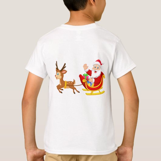 Mery khristmas T-shirt (Achterkant)
