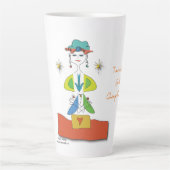 'Meryl' - Tune in Yoga Latte Mok (Voorkant)