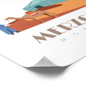 Merzouga City morocco Skyline Poster (Hoek)