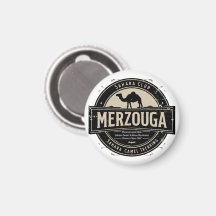 Merzouga Sahara Kameelrit Vintage Badge | Retro M