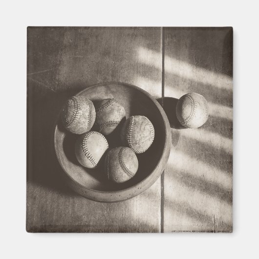 MES01BWD2 Baseball Bowl.tif Magneet (Voorkant)