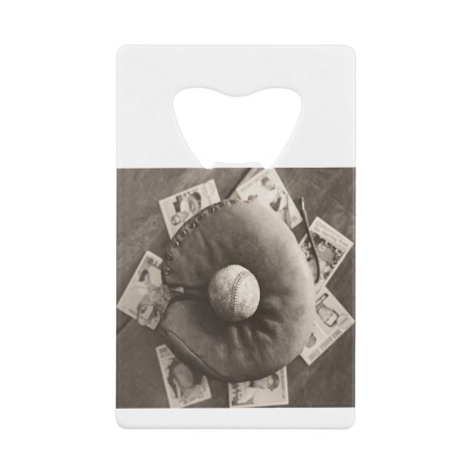 MES01BWD3 Baseball Cards.tif Creditkaart Flessenopener (Voorkant)