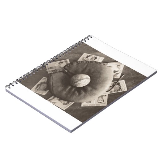 MES01BWD3 Baseball Cards.tif Notitieboek (Linkerzijde)