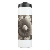 MES01BWD3 Baseball Cards.tif Thermosbeker (Voorkant)