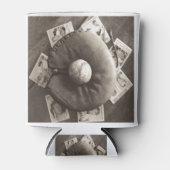 MES01BWD3 Baseball-Kaarten.tif Blikjeskoeler (Voorkant)