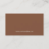 Mes en vork - Chef voor persoonlijk gebruik | Cate Visitekaartje (Achterkant)