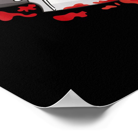 Mes in de CK Halloween moordkostuum mes in Poster (Hoek)