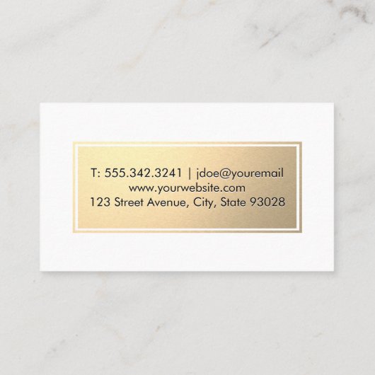 Mes | Kookkruiden en ingrediënten Visitekaartje (Achterkant)