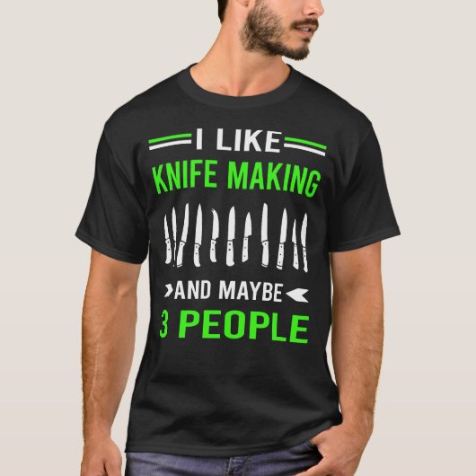 Mes Making Messen Maker Knifemaking Knifemaker T-shirt (Voorkant)
