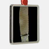 Mes met gevechtscènes metalen ornament (Rechts)