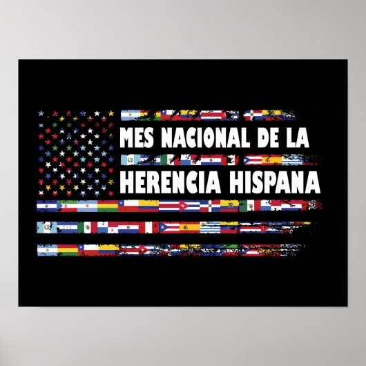 Mes Nacional de la Herencia Hispania Poster (Voorkant)