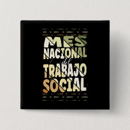 Mes Nacional del Trabajo Social Button